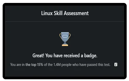 Linux Linkedin Test Passed
